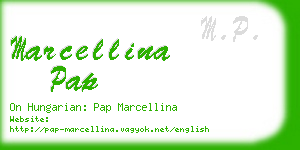 marcellina pap business card